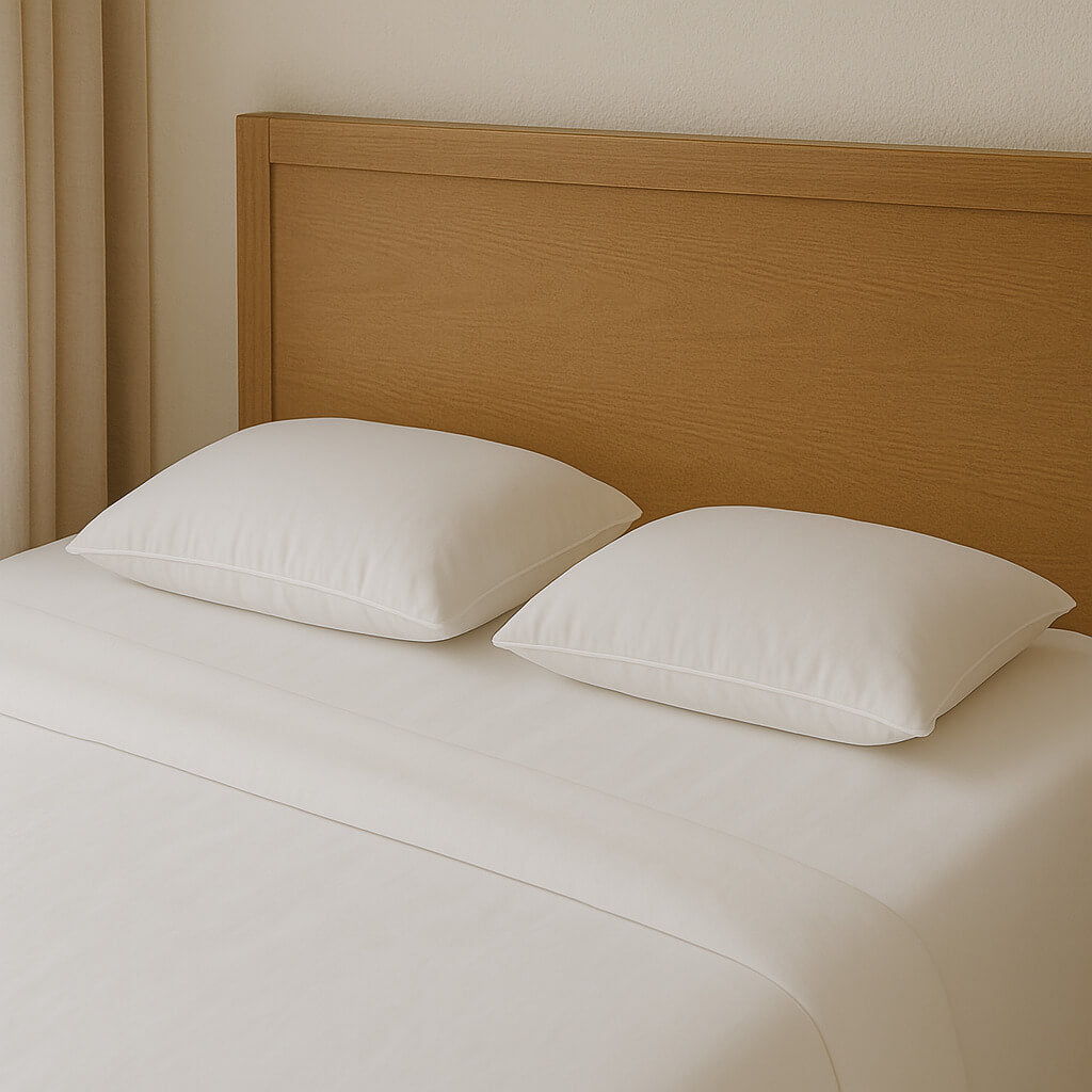 Feather Touch Pillow 1500 g/m² – Medium-High Firmness and 100% cotton cover