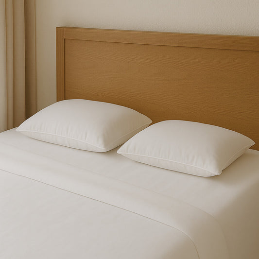 Feather Touch Pillow 1500 g/m² – Medium-High Firmness and 100% cotton cover