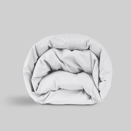 Duvet cover 100% cotton percale, 180 threads. Light blue.