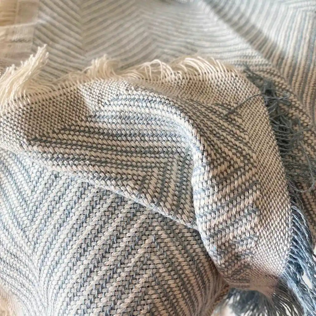 Summer Bedspread & Sofa Throw - Turquoise Blue