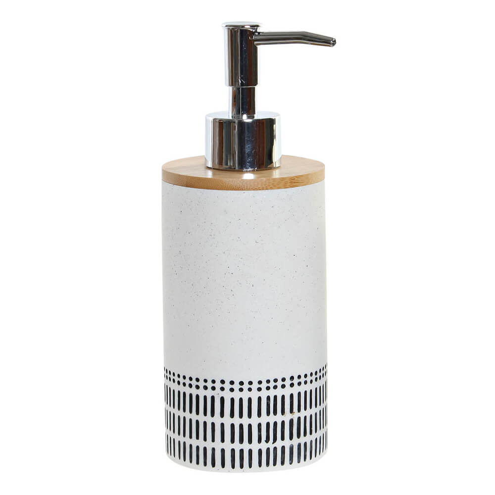 Stoneware bathroom set. Blue.